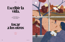 Ilustración para revista Salvaje